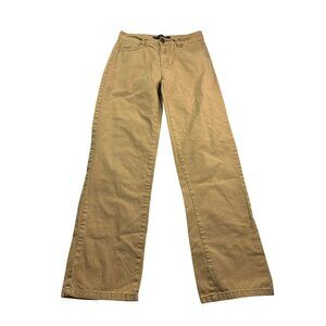 Akademiks Boys Tan Jeans Size L Cotton Embroidered Pockets